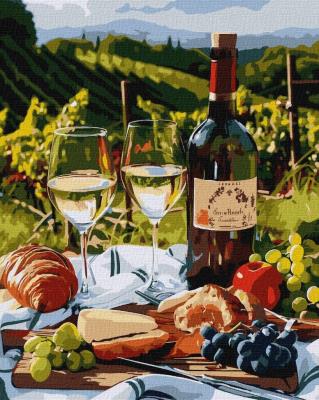 Opakowanie Malowanie po numerach - Ulubione wino 40x50cm