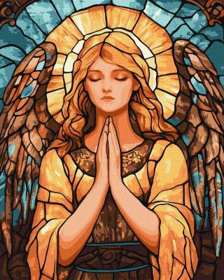 Opakowanie Malowanie po numerach - Witraż. Proszę niebo 40x50