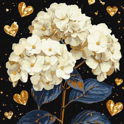 Opakowanie Malowanie po numerach - Wspaniałe kwiaty 40x40cm