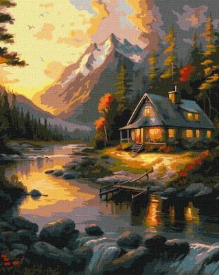 Opakowanie Malowanie po numerach - Zachód słońca 40x50cm