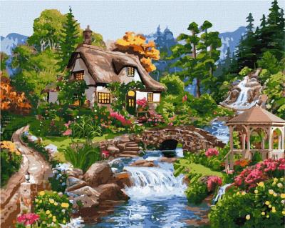 Opakowanie Malowanie po numerach - Zamiejski kotedż 40x50cm