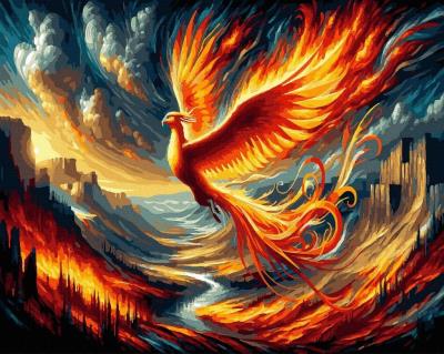 Opakowanie Malowanie po numerach + złota farba - Powrót...