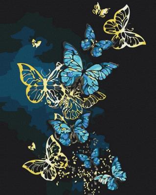 Opakowanie Malowanie po numerach + złota farba - Taniec...