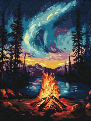 Opakowanie Malowanie po numerach - Zorza polarna 30x40cm