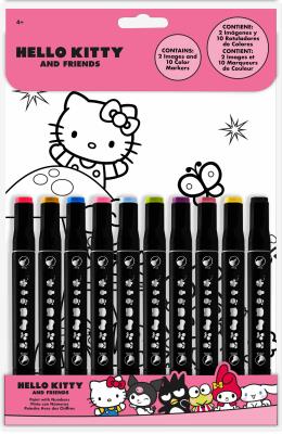 Malowanie po numerkach Hello Kitty HK50188. Wydawca: Kids Euroswan. SmakLiter.pl Opakowanie Malowanie po numerkach Hello Kitty HK50188
