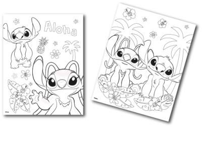 Malowanie po numerkach Stitch ST00107. Wydawca: Kids Euroswan. SmakLiter.pl Opakowanie Malowanie po numerkach Stitch ST00107