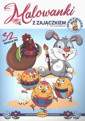 Okładka książki Malowanki z Zajączkiem