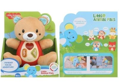 Opakowanie Małpka pluszowa ze światłem i muzyką