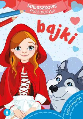 Maluszkowe malowanie. Bajki. Autor: WYDAWNICTWO SKRZAT. SmakLiter.pl Okładka książki Maluszkowe malowanie. Bajki