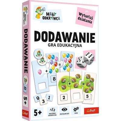 Mały odkrywca - Dodawanie TREFL. Wydawca: Trefl. SmakLiter.pl Opakowanie Mały odkrywca - Dodawanie TREFL
