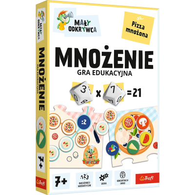 Mały odkrywca - Mnożenie TREFL. Wydawca: Trefl. SmakLiter.pl Opakowanie Mały odkrywca - Mnożenie TREFL