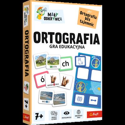Mały odkrywca - Ortografia TREFL. Wydawca: Trefl. SmakLiter.pl Opakowanie Mały odkrywca - Ortografia TREFL