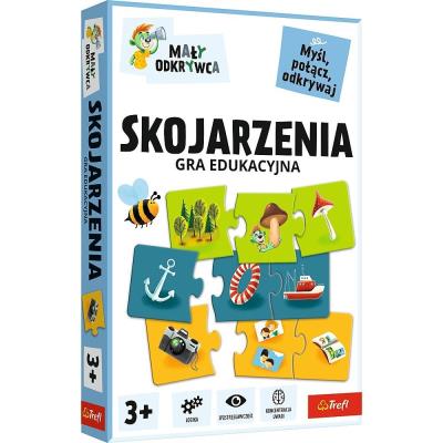 Mały odkrywca - Skojarzenia TREFL. Wydawca: Trefl. SmakLiter.pl Opakowanie Mały odkrywca - Skojarzenia TREFL