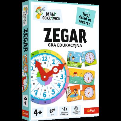 Mały odkrywca - Zegar TREFL. Wydawca: Trefl. SmakLiter.pl Opakowanie Mały odkrywca - Zegar TREFL