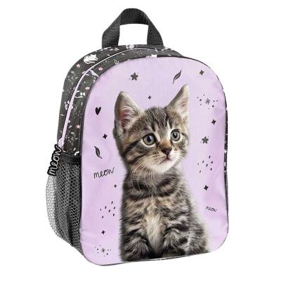 Mały plecak 3D Kot PP25CE-503. Wydawca: Paso. SmakLiter.pl Opakowanie Mały plecak 3D Kot PP25CE-503