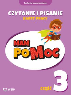 Okładka książki MAM poMOC. Czytanie i pisanie. Klasy 1-3 KP cz.3