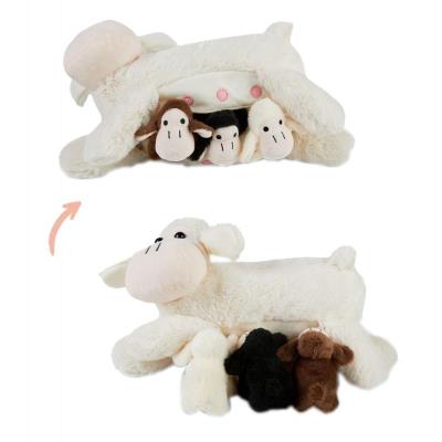 Opakowanie Mama owieczka z 3 młodymi owieczkami