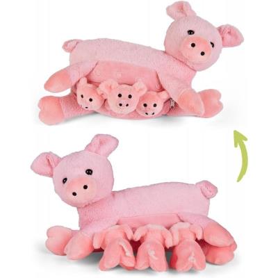 Opakowanie Mama świnka z 3 młodymi świnkami