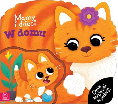 Okładka książki Mamy i dzieci w domu. Dwie książeczki w jednej
