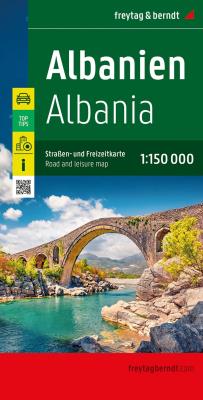 Okładka książki Mapa Albania 1:150 000