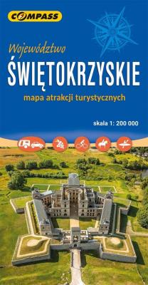 Opakowanie Mapa atrakcji turysty. - Świętokrzyskie 1:200 000