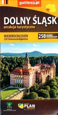 Opakowanie Mapa - Dolny Śląsk 250 atrakcji turystycznych