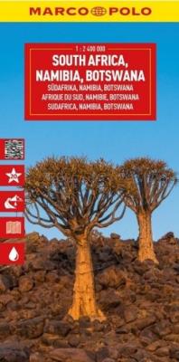 Okładka książki Mapa drogowa Afryka Południowa, Namibia 1:2,4 mln