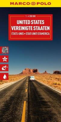 Okładka książki Mapa drogowa USA 1:4,2