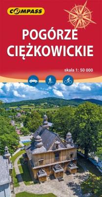 Okładka książki Mapa - Pogórze Ciężkowickie