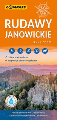 Mapa tur. - Rudawy Janowickie 1:35 000 lam. Autor:   Praca zbiorowa. SmakLiter.pl Okładka książki Mapa tur. - Rudawy Janowickie 1:35 000 lam