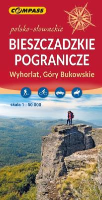 Okładka książki Mapa turysty. - Pogranicze Bieszczadzkie 1:50 000