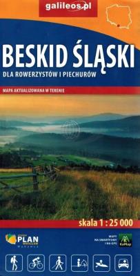 Okładka książki Mapa turystyczna - Beskid Śląski 1:25 000 w.2026