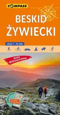 Okładka książki Mapa turystyczna - Beskid Żywiecki 1:50 000 w.15