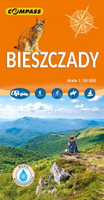 Mapa turystyczna - Bieszczady 1:50 000 lam. Autor:   Praca zbiorowa. SmakLiter.pl Okładka książki Mapa turystyczna - Bieszczady 1:50 000 lam