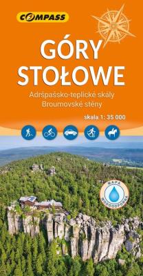 Okładka książki Mapa turystyczna - Góry Stołowe 1:35 000