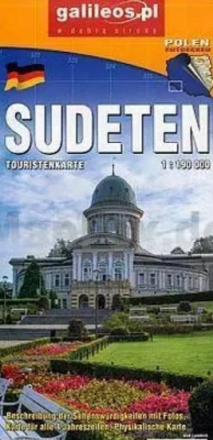 Okładka książki Mapa turystyczna - Sudeten 1:190 000 w.niemiecka