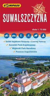 Okładka książki Mapa turystyczna - Suwalszczyzna