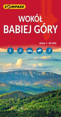 Okładka książki Mapa turystyczna - Wokół Babiej Góry