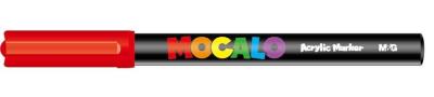 Opakowanie Marker akrylowy 1mm czerwony (9szt) M&G