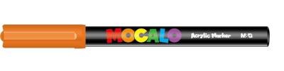 Opakowanie Marker akrylowy 1mm pomarańczowy (9szt) M&G