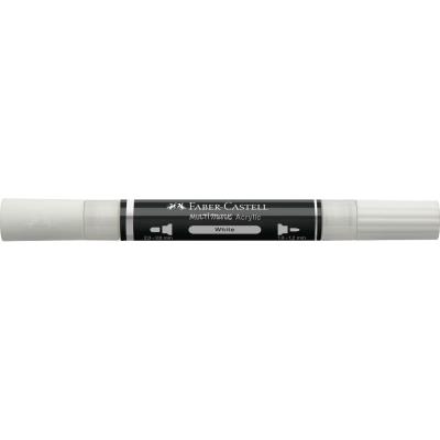 Opakowanie Marker akrylowy biały (5szt) FABER CASTELL
