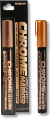 Opakowanie Marker chromowy 4,5mm brązowy MUNGYO