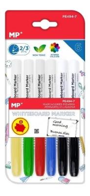 Opakowanie Marker do tablic 2,0/3,0mm 5 kolorów 6szt