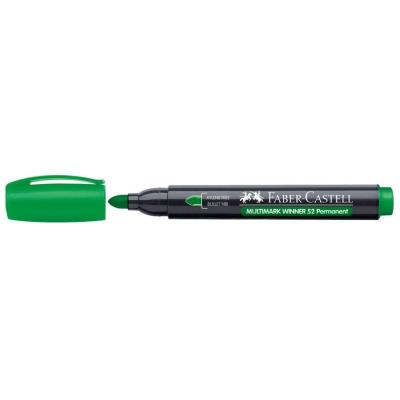 Opakowanie Marker permanent 52 zielony (12szt) FABER CASTELL