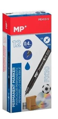 Opakowanie Marker permanentny 0,4mm do CD/DVD nieb (12szt)