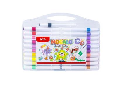 Opakowanie Markery akrylowe Mocalo Ergo MG 36+6 kolorów