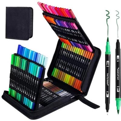 Opakowanie Markery dwustronne wodoodporne 120szt