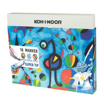 Markery Special Tip 18 kolorów. Wydawca: Koh-I-Noor. SmakLiter.pl Opakowanie Markery Special Tip 18 kolorów