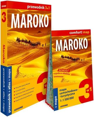 Okładka książki Maroko przewodnik 3w1 2026