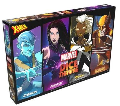 Opakowanie Marvel Dice Throne : Iceman, Psylocke, Storm, Wolv
